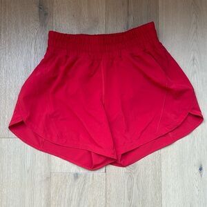 Lululemon Track That High-Rise Lined Short 4”